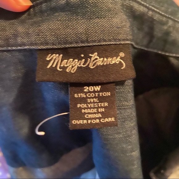 MAGGIE BARNES DENIM DRESS / DUSTER JACKET - Picture 6 of 10